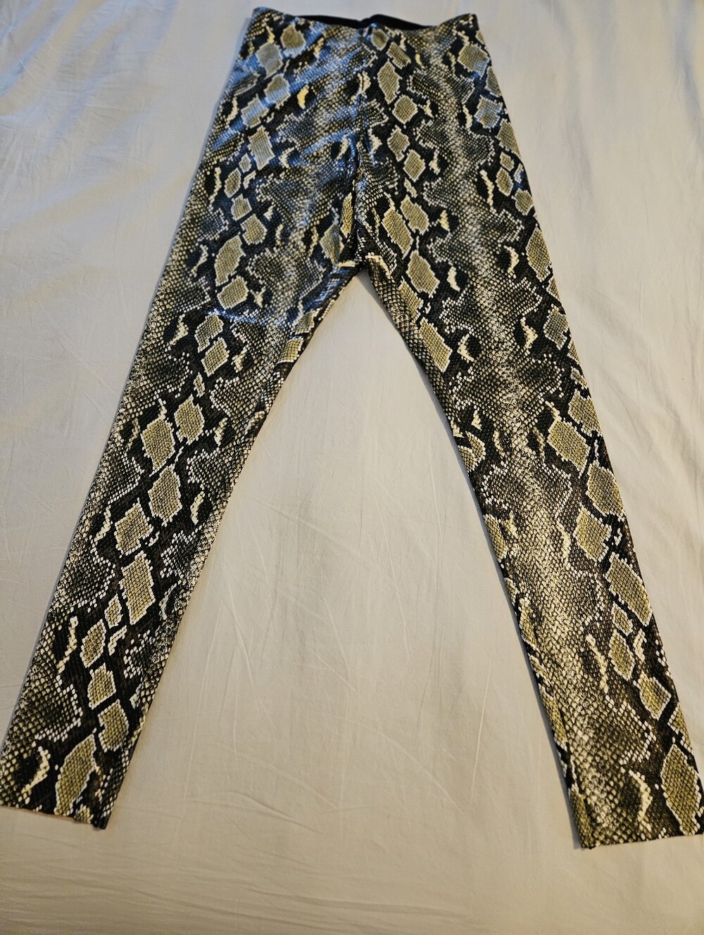 Commando Faux Leather Animal Leggings Python Snake Print High Rise
